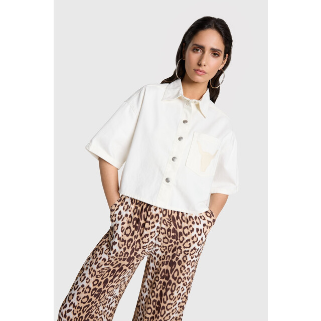 Alix The Label Cropped blouse off-white 4319.02.0001 large