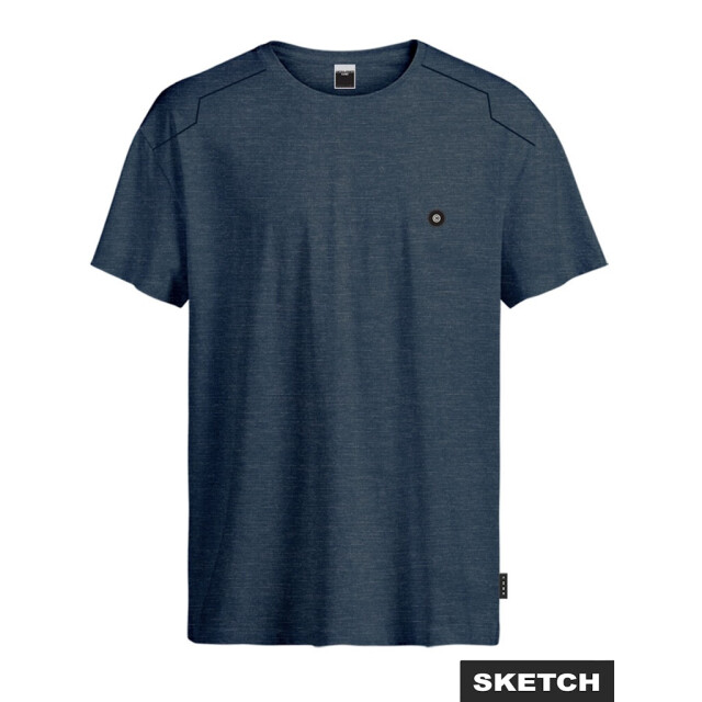 Jack & Jones Jcopuffer tee ss crew neck smu dessin 5339.39.0013 large