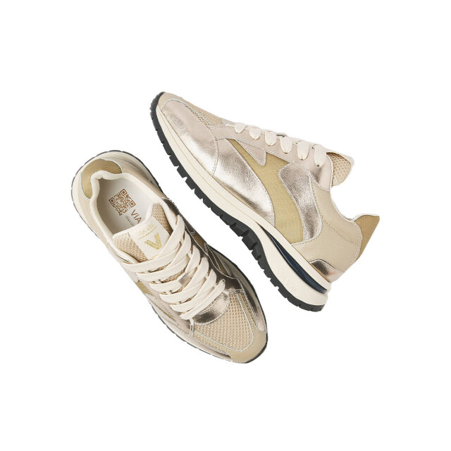 Via Vai VIA VAI Sneakers 62343 USHER RIGGS Sneakers Goud VIA VAI Sneakers 62343 USHER RIGGS large