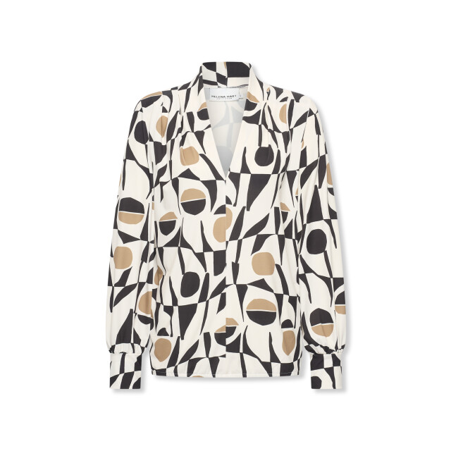 Helena Hart 7674cla top jozzy print clash camel 7674CLA large