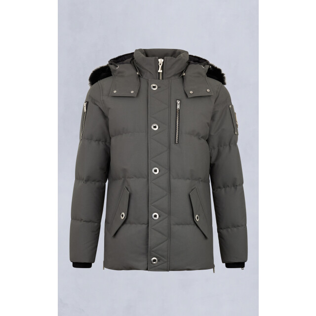 Moose Knuckles Original 3q jacket cement shearling detachable 158767234 large