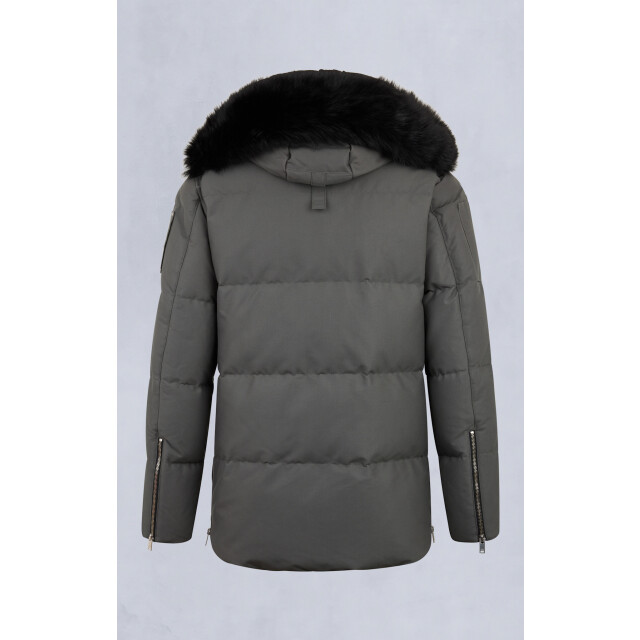 Moose Knuckles Original 3q jacket cement shearling detachable 158767234 large