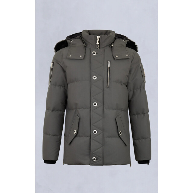 Moose Knuckles Original 3q jacket cement shearling detachable 158767234 large