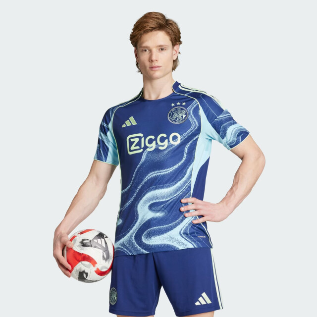 Adidas ajax a jsy wedstrijdshirt korte mouw replica voetbal heren - 069871_735-XS large