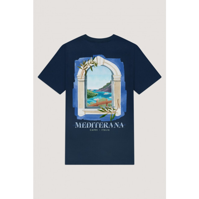 Kultivate Ts capri 2501020211 319 dark navy t-shirt fancy kultiv 319 Dark Navy/TS CAPRI 2501020211 large