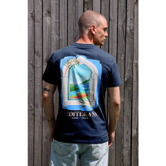 Kultivate Ts capri 2501020211 319 dark navy t-shirt fancy kultiv 319 Dark Navy/TS CAPRI 2501020211 large