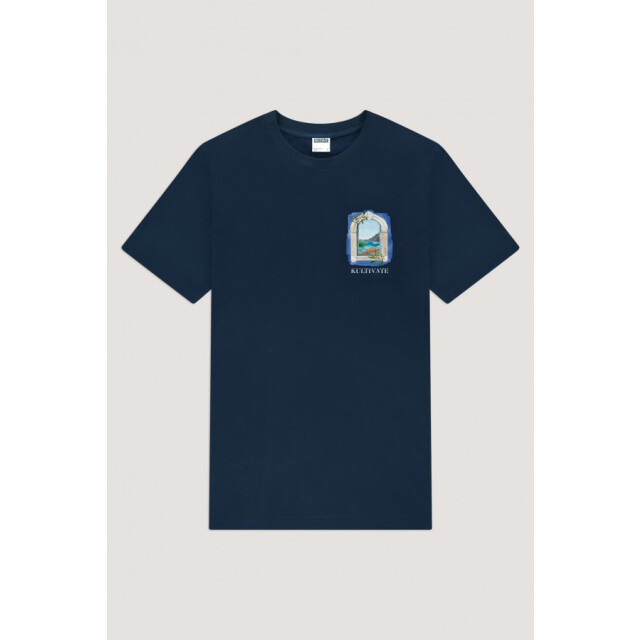 Kultivate Ts capri 2501020211 319 dark navy t-shirt fancy kultiv 319 Dark Navy/TS CAPRI 2501020211 large