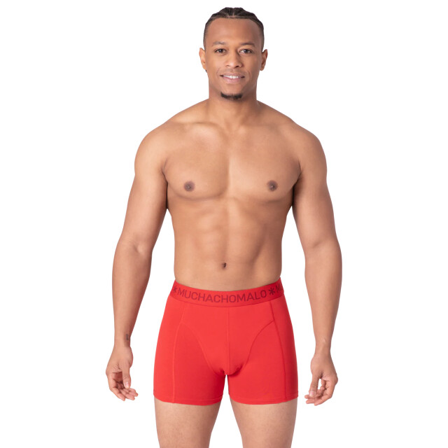 Muchachomalo Heren 2-pack boxershorts U-SOLID1010-1073 large Muchachomalo Heren 2-pack boxershorts U-SOLID1010-1073 large