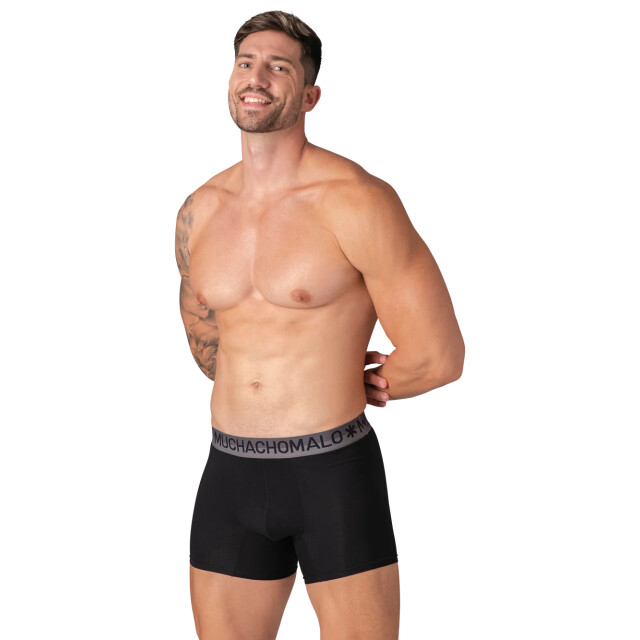 Muchachomalo Heren 3-pack boxershorts effen COTTON1132-69 large Muchachomalo Heren 3-pack boxershorts effen COTTON1132-69 large