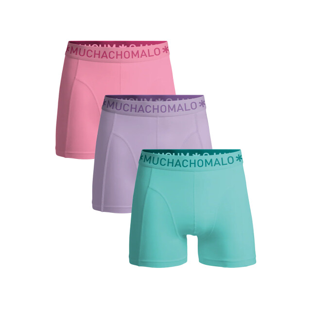 Muchachomalo Heren 3-pack boxershorts U-SOLID1010-1199 large