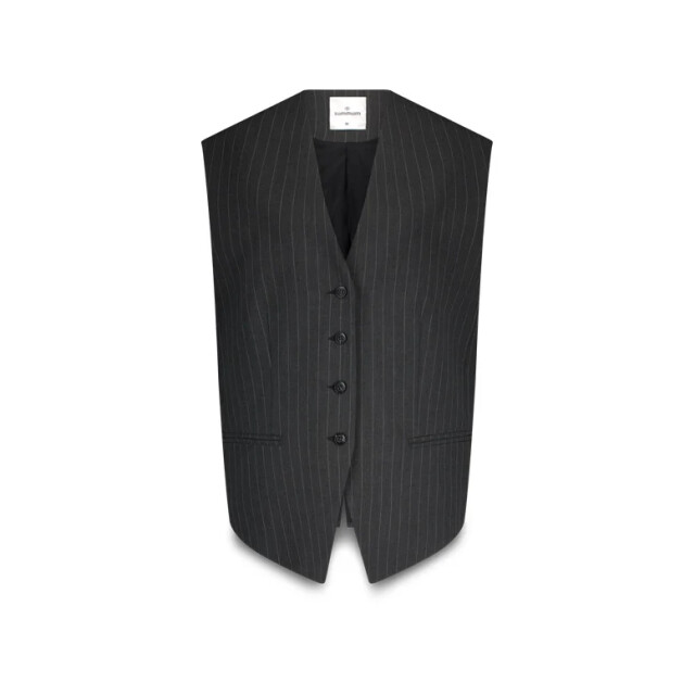 Summum 9s137-12258 495 gilet pinstripe midnight blue 9s137-12258 495 large