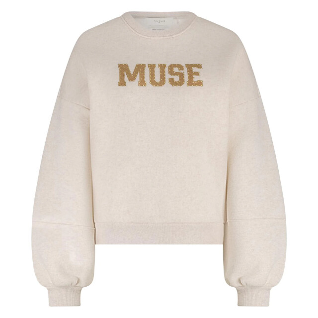 Nukus Nkf030172 54 muse pullover sand melange NKF030172 large Nukus Nkf030172 54 muse pullover sand melange NKF030172 large