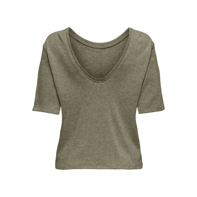 Only Onlfalka 24 glitter top cc jrs kaki 4339.25.0004 large