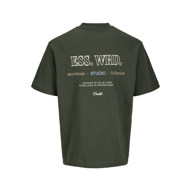 Jack & Jones Jjeurban edge studio tee ss o-neck noos donker 5339.27.0004 large