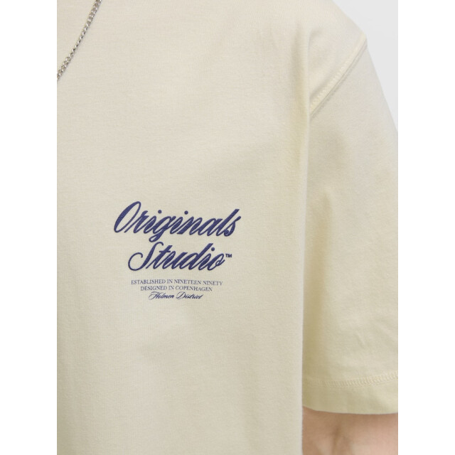 Jack & Jones Jornorrebro typo tee ss crew neck noos ecru 5339.03.0023 large