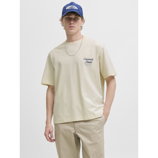Jack & Jones Jornorrebro typo tee ss crew neck noos ecru 5339.03.0023 large