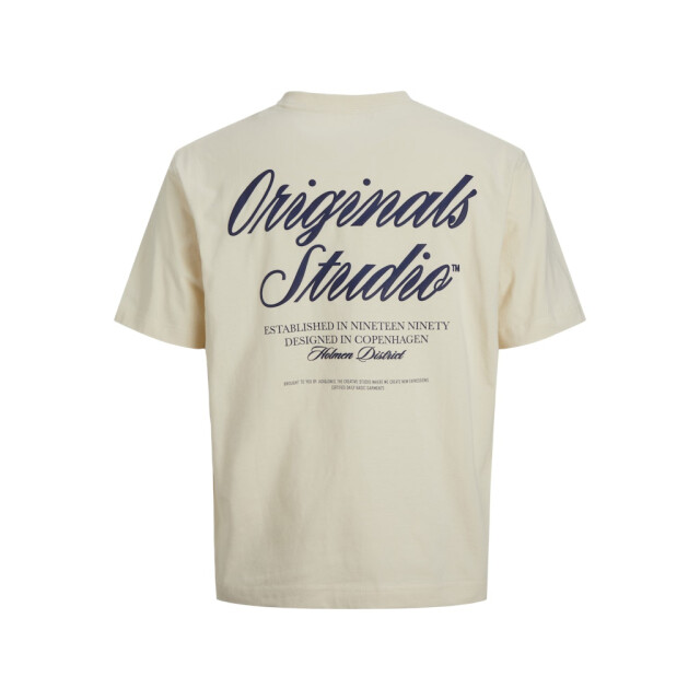 Jack & Jones Jornorrebro typo tee ss crew neck noos ecru 5339.03.0023 large