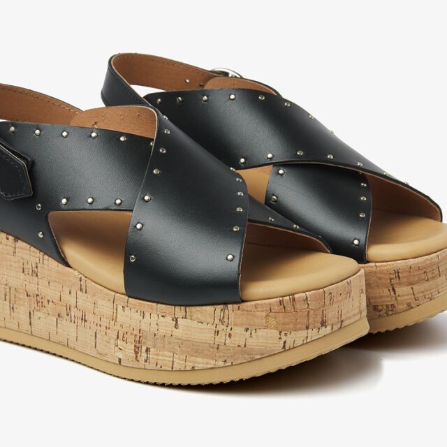Via Vai 62191 Sissel Elaine Sandalen Zwart 62191 Sissel Elaine large