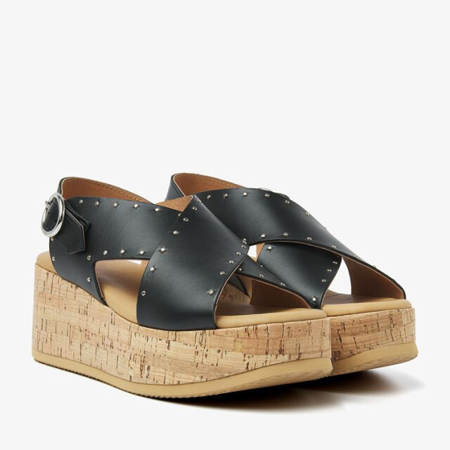 Via Vai 62191 Sissel Elaine Sandalen Zwart 62191 Sissel Elaine large