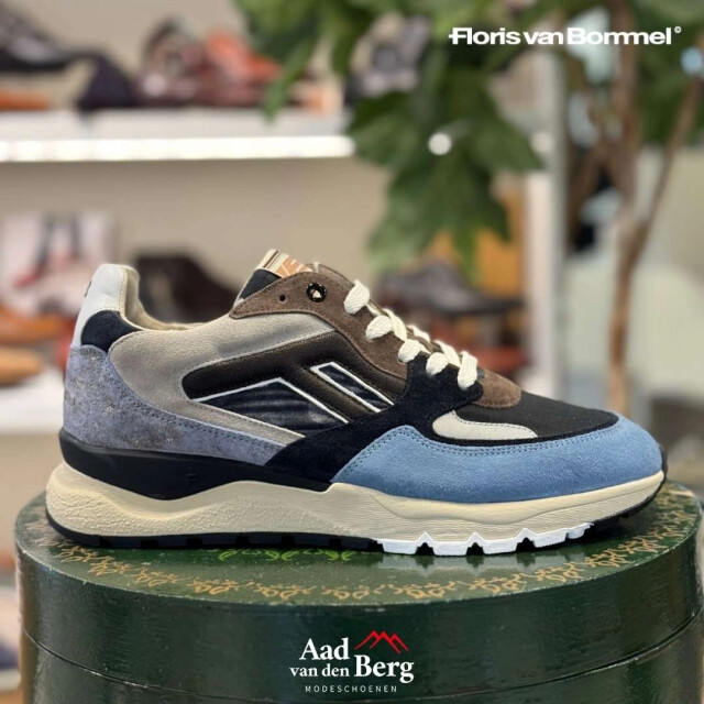 Floris van Bommel De Treener 01.26 Sneakers Blauw De Treener 01.26 large