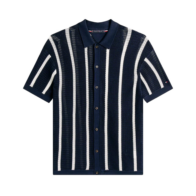Tommy Hilfiger Overhemd korte mouw mw0mw41225 Tommy Hilfiger Overhemd korte mouw MW0MW41225 large