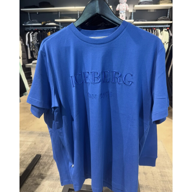 Iceberg Tee big branding cobalt 158643676 large