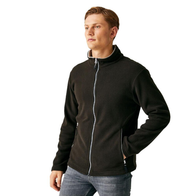 Regatta Heren ascender fleece jas UTLT207_blackmineralgrey large