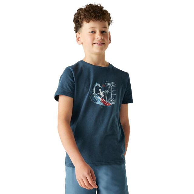 Dare2b Kinderen trailr ii tidal wave t-shirt UTRG11731_moonlightdenimpeachbloom large Dare2b Kinderen trailr ii tidal wave t-shirt UTRG11731_moonlightdenimpeachbloom large