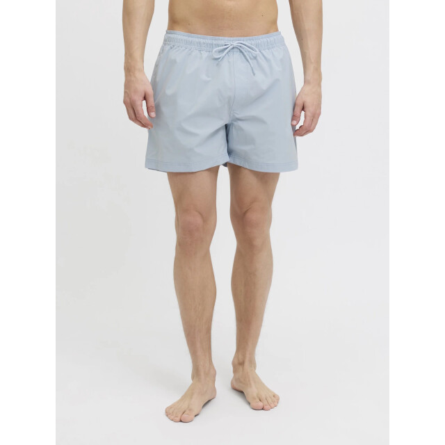 Jack & Jones Heren zwemshort jpstmaui logo tape cashmere blue 12272879-Cashmere Blue large