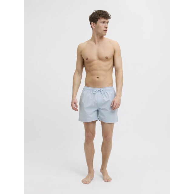 Jack & Jones Heren zwemshort jpstmaui logo tape cashmere blue 12272879-Cashmere Blue large