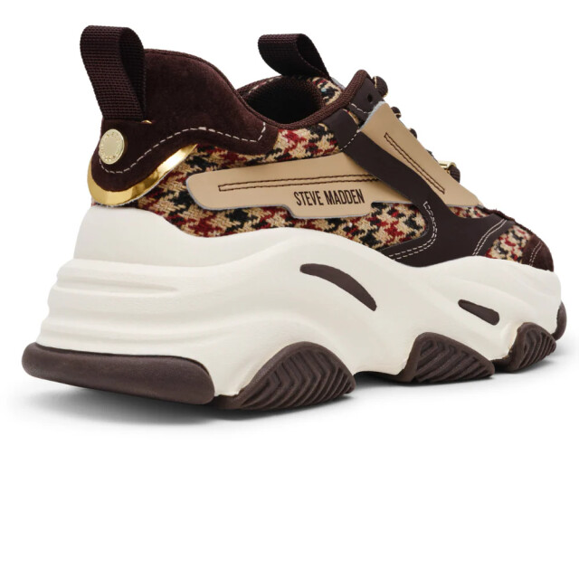 Steve Madden Possession-e geruit dames sneaker SM19000033-762 large