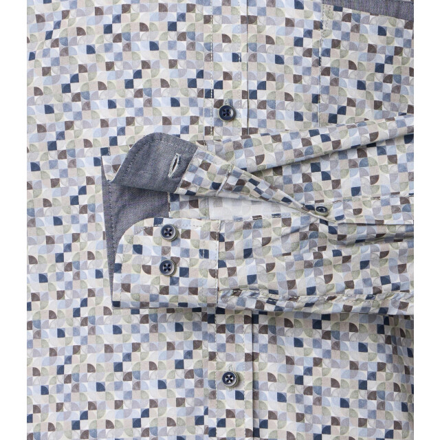 Casamoda Heren overhemd 454482500 300 green milieu Overhemd 454482500 300Green large