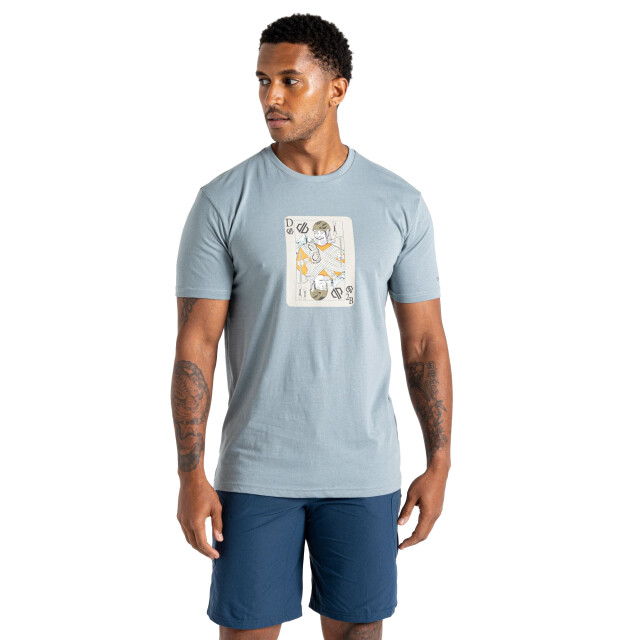 Dare2b Heren movement iii speelkaart t-shirt UTRG11712_leadgrey large