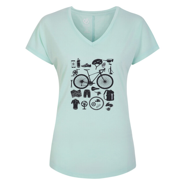 Regatta Dames kalm fiets t-shirt UTRG10864_mintgreen large