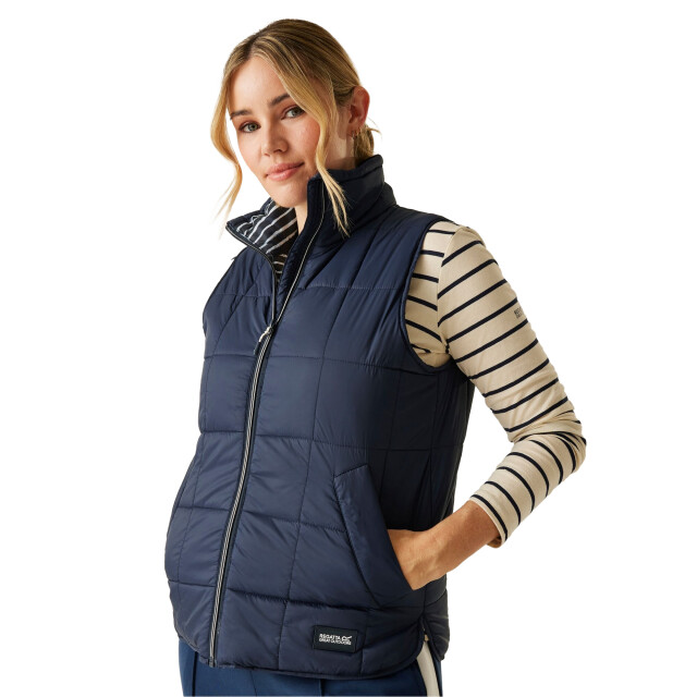 Regatta Dames courcelle ii gewatteerd gilet UTRG11786_navy large
