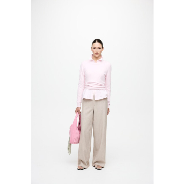 Vila Vivarone hw wide pant noos zand dessin 4109.06.0039 large Vila Vivarone hw wide pant noos zand dessin 4109.06.0039 large