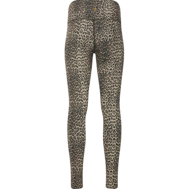 Athlecia windia w printed tights lange trainingslegging dames - 069821_505-42 large