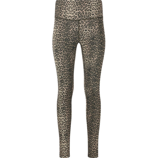 Athlecia windia w printed tights lange trainingslegging dames - 069821_505-42 large
