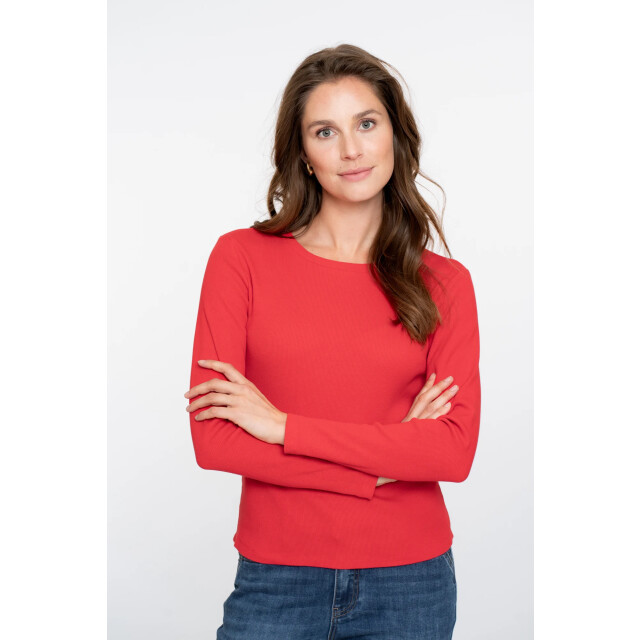 Geisha 52603-41 450 t-shirt rib round neck red 52603-41 450 large