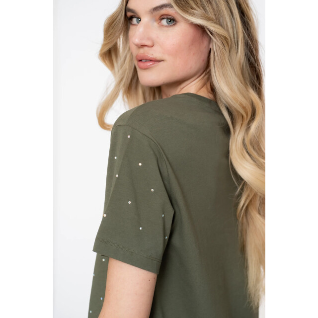 Geisha 52562-47 530 t-shirt oil stones green 52562-47 530 large