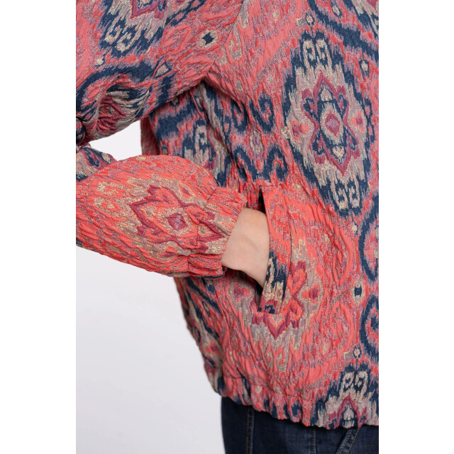 Geisha 55700-20 420 jacket print pink/blue 55700-20 420 large Geisha 55700-20 420 jacket print pink/blue 55700-20 420 large