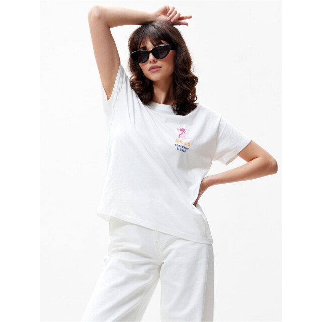 Catwalk Junkie t-shirt met graphic 2502020217 large