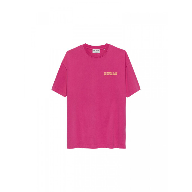 Catwalk Junkie t-shirt graphic orange 2502020230 large