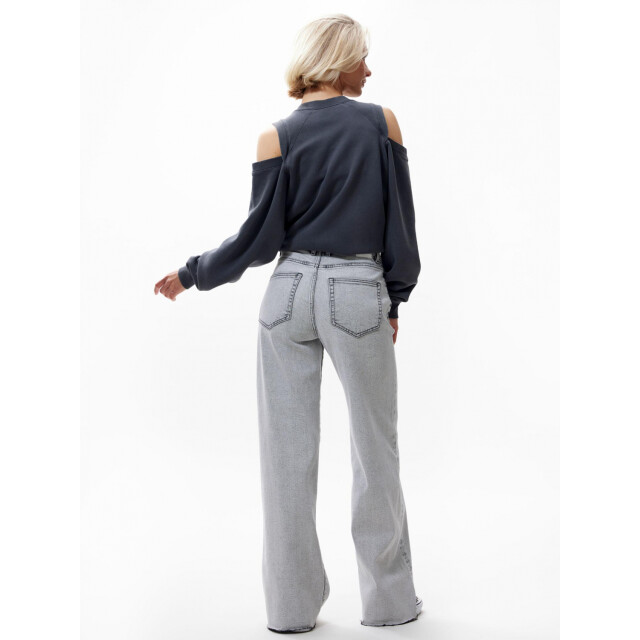 Catwalk Junkie Wide leg loose jeans grijs 2503023201 large