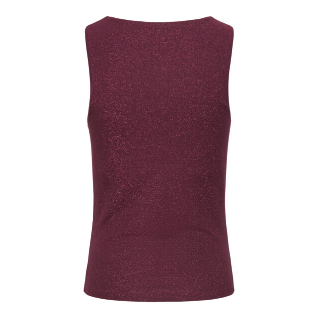 Only Onlea glitter sl 2-ways top jrs noos bordeaux 4349.47.0011 large