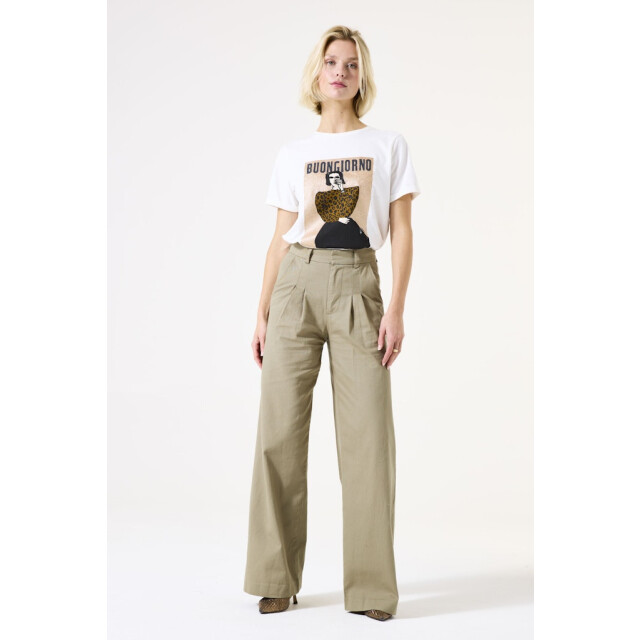 Garcia Jeans T-shirt km ecru 4339.03.0006 large