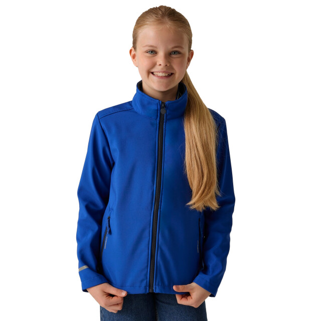 Regatta Kinder/kids a 2 layer soft shell jas UTRG9534_newroyalnavy large