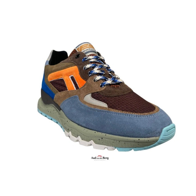 Floris van Bommel De Treener 01.22 Sneakers Blauw De Treener 01.22 large