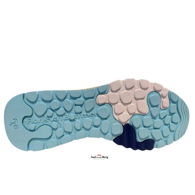 Floris van Bommel De Treener 01.22 Sneakers Blauw De Treener 01.22 large