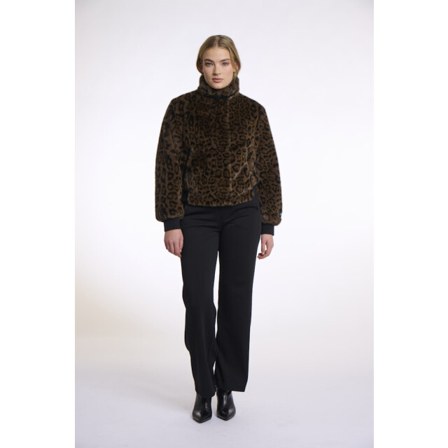 Rino & Pelle short fake fur jacket ambra.7012511 8980 leopard 06111.849.0003 large Rino & Pelle short fake fur jacket ambra.7012511 8980 leopard 06111.849.0003 large